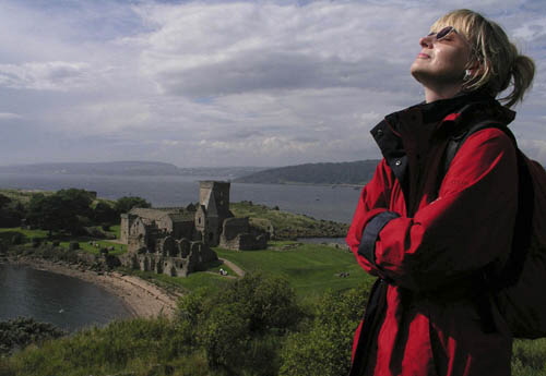 Beatrix in Schottland Sommer 2004 noch kleiner